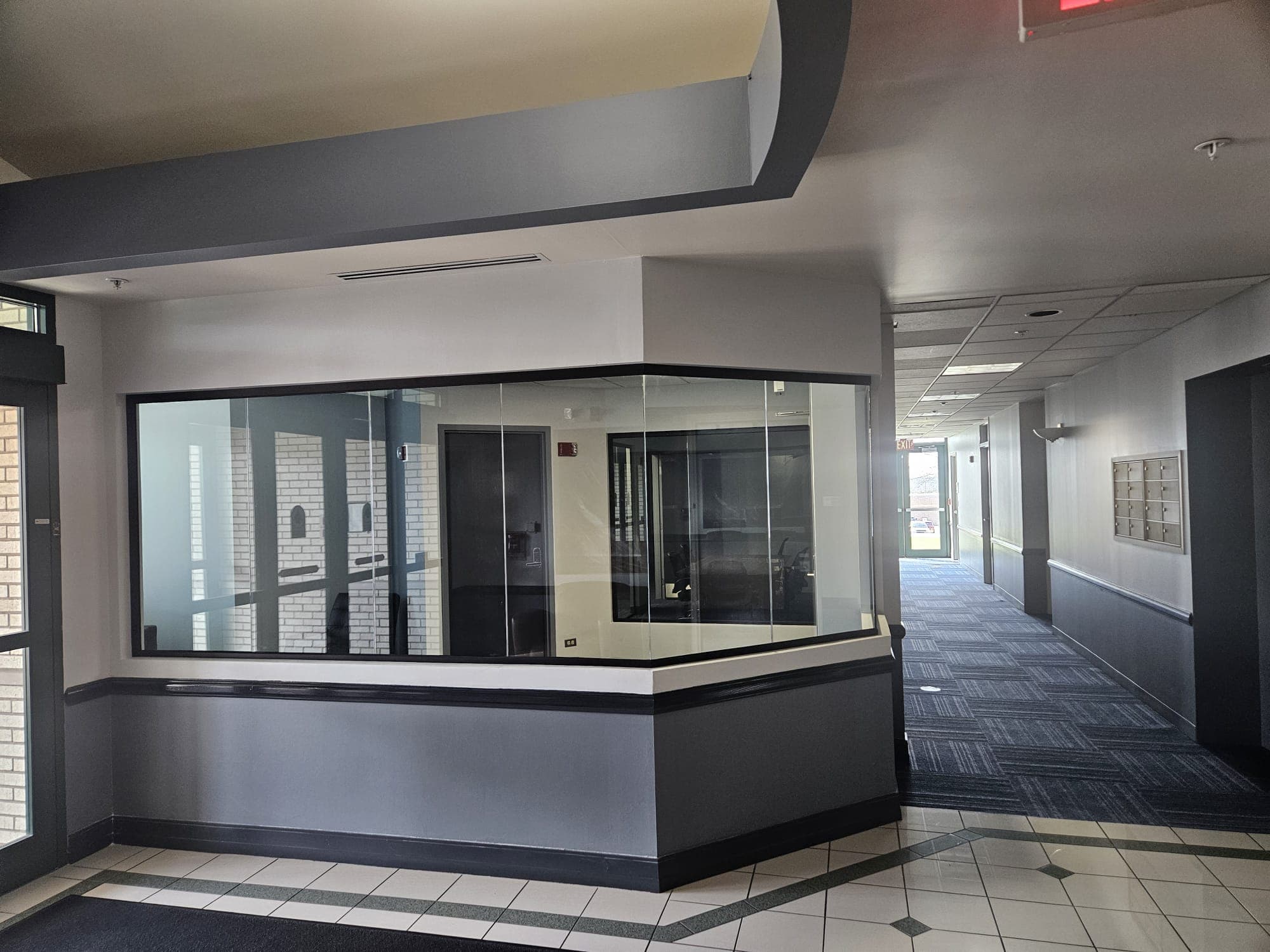 Natural light meeting space