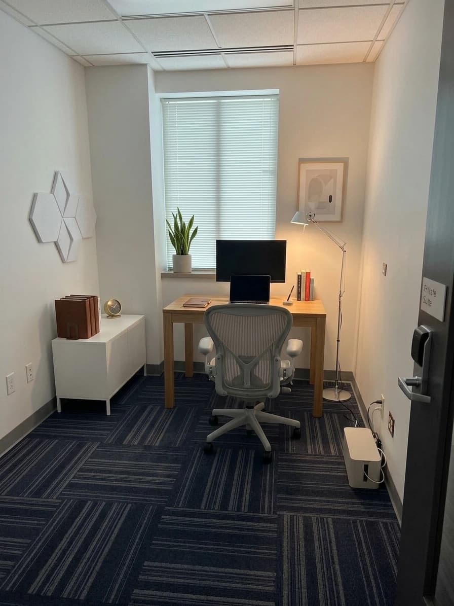 Small private office