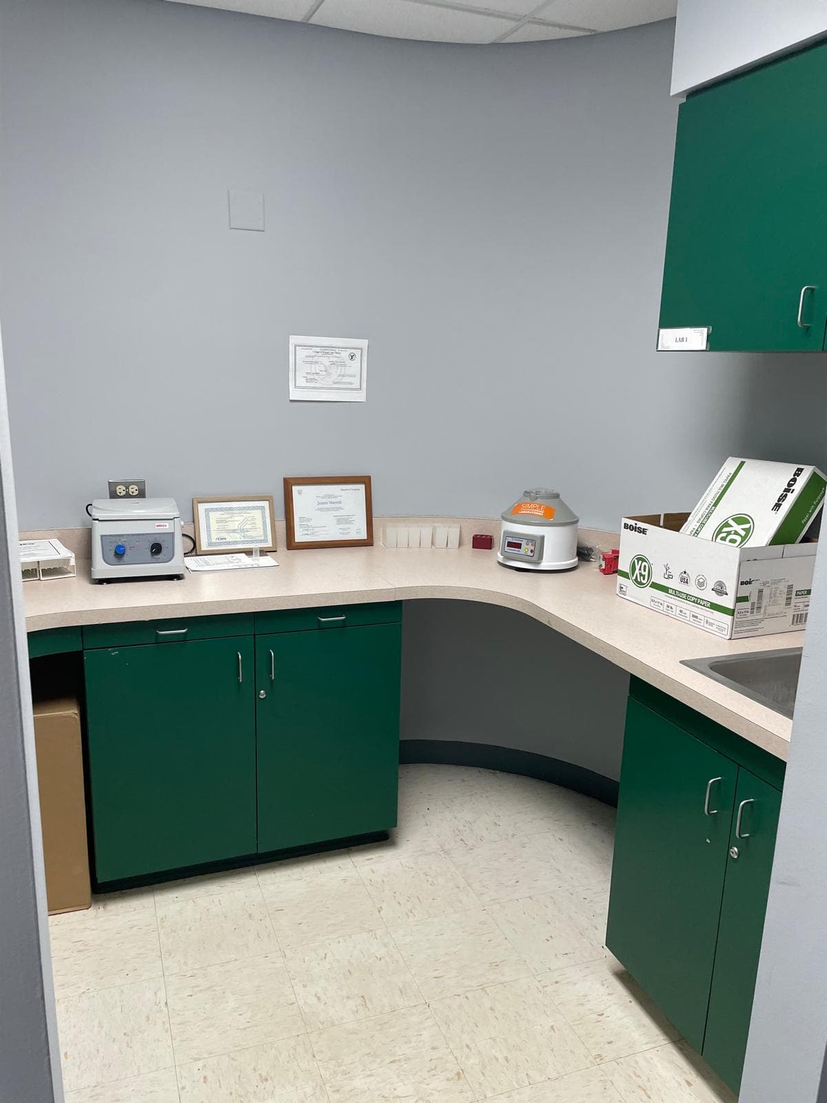 Medical Exam room image
